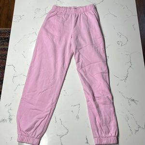 Bubblegum Pink Brandy Melville Rosa Sweatpants